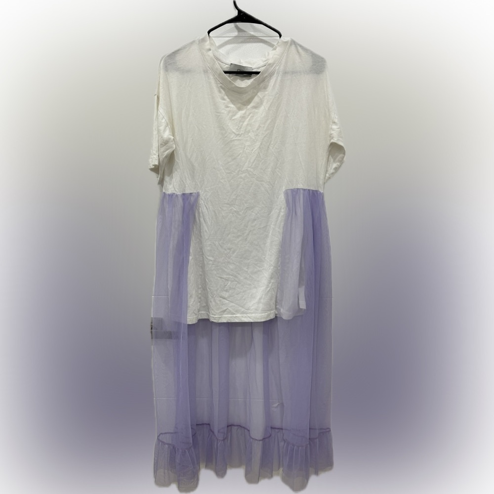 Joleen Shirt with tulle attachment
